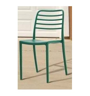 Stackable Dining Plastic Chair (4 Pcs)