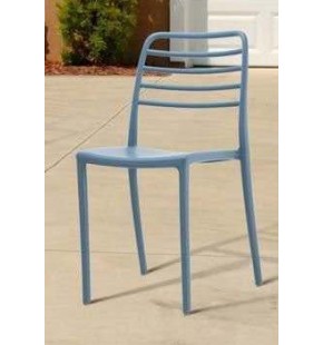Stackable Dining Plastic Chair (4 Pcs)