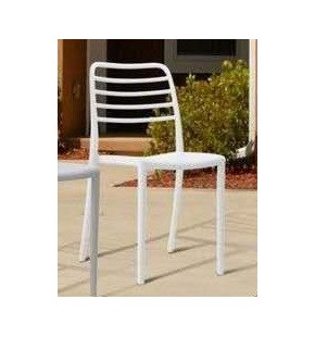 Stackable Dining Plastic Chair (4 Pcs)