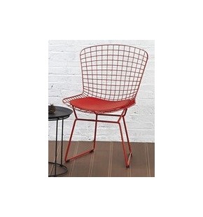 Dining Chair in Industrial Wire Metal (4 Pcs)