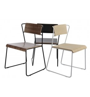 Dining Chair in Industrial Wire Metal (indoor use only)