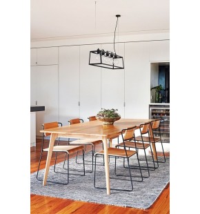 Dining Chair in Industrial Wire Metal (indoor use only)