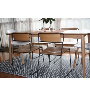 Dining Chair in Industrial Wire Metal (indoor use only)