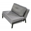Single Sofa that Converts to Sleep Sofa with Fabric Cover
