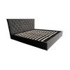 Promotional Upholstered Bed with Gas Lift Storage Fabric Cover