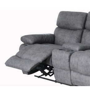 Elsa Home Theatre 3 Recliners with 2 Consoles