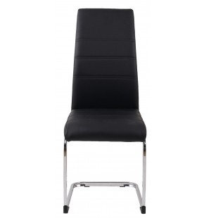 Florida Cantilever Dining Chair with Chrome...