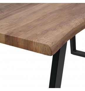 Natural Edge 180*90cm Dining Table Laminated Veneer Table Top (ONLY) with a option for the Legs