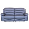 Diamond Leather 3 Seater with electric Recliners