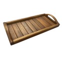 Acacia Wooden Slat Tray 35cm