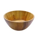 Acacia Wooden Serving Bowl Dia 23cm x 10cm Deep