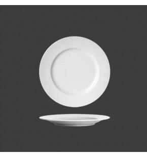 Round Plate Dia 25cm Flat