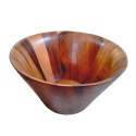Acacia Wooden Bowl Slant sides Dia 30cm Height 15cm