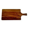 Acacia Wooden Charcuterie Board with handle - 20x40cm 1.5cm Thick