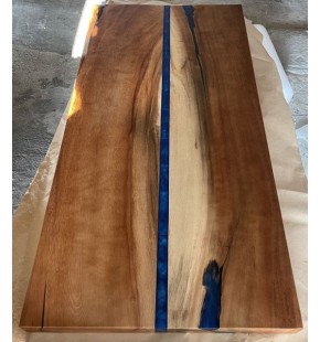 Acacia Dining Table with River Epoxy - 150x70cm