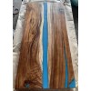 Dining Table with River Epoxy - size 70 x 150cm