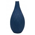 74cm Indigo Blue Bulb Vase