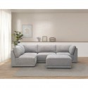 Que Modular Lounge With Ottoman