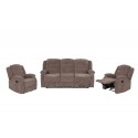 Alison Recliner Suite Full Motion Suite covered in Aire Leather