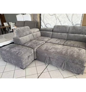 Jose 3 Seater Chaise with Storage Sofabed