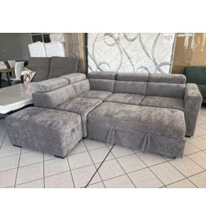Jose 3 Seater Chaise with Storage Sofabed
