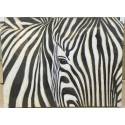 90X120cm 100% Oil Painting - Zebra