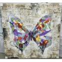 100X100cm 100% Oil Painting - Butterfly